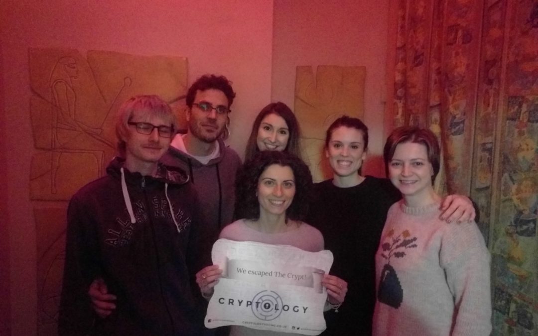 Paradisi group escaped the Crypt !!!