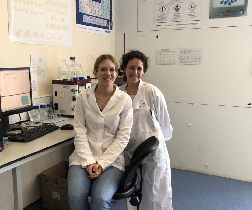 The group is growing: welcome to Valentina and María!